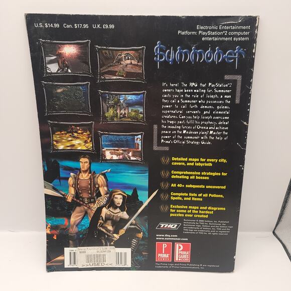 Prima Games Lot of 3 PS2 Guides Summoner Onimusha Legion The Legend of Excalibur - Picture 4 of 11